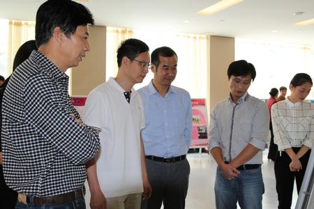 参观常山县治水办阶段性成果展 参观常山县治水办阶段性成果展